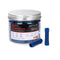 HKS 200 PCS Vinyl Insulated Butt Connector, Blue 16-14 AWG Electrical Connectors, Tinned Red Copper 0.8mm