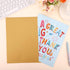 Gosknor 15.75x10.63in Large Thank You Card, Giant Jumbo A Great Big Thank You Greeting Cards with Envelope for Coworker