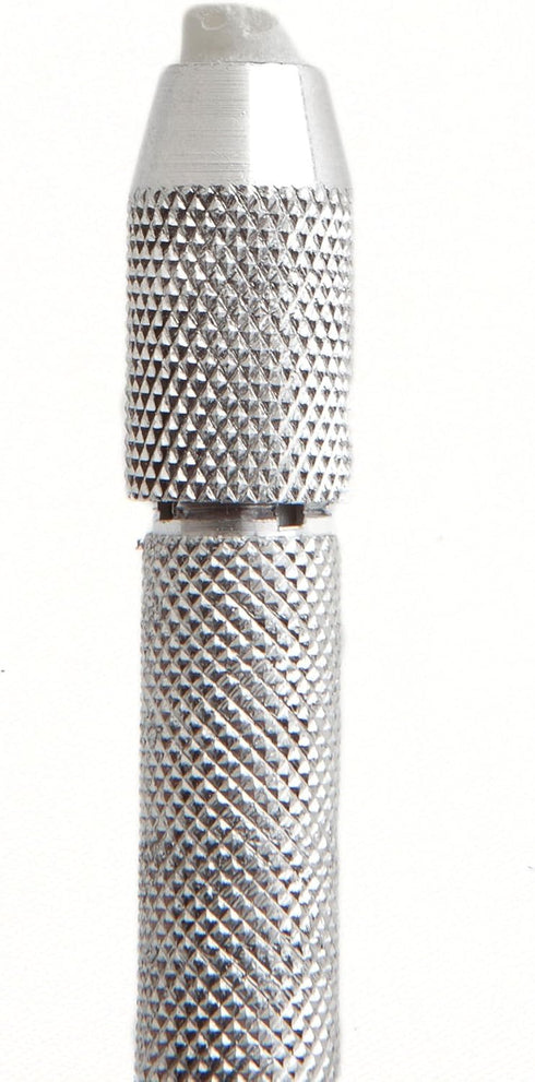 Forney 70807 Soapstone Holder, Round, Aluminum,Silver