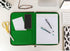 Kate Spade New York Vegan Leather Padfolio, Zipper Portfolio with 8.5" x 11" Writing Pad, Modern Leopard Organizer
