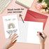 Qiavor Rainbow Thank You Card for Him Her, Appreciation Card for Teacher Best Friend Mentor, Thank You For Being Part