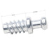 20 Pack Screw-in Dowel Furniture Connector, Zinc, 11/32" (9mm) Length for 3/16" (5mm) Hole, R014Z