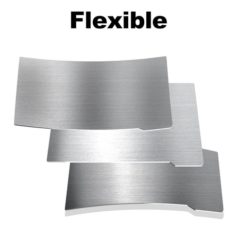 2PCS Flexible Steel Building Plate, 3D Printer Magnetic Base Platform Compatible with ELEGOO Mars 4, 160x96mm