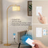 DEWENWILS Remote Control Outlet Wireless Wall Mounted Light Switch, Electrical Plug in On Off Power Switch for Lamp, No Wiring,100 Feet RF Range, FCC Listed, Programmable