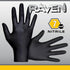 Raven Powder Free Nitrile Disposable Gloves | 7 Mil Med | Latex Free, Textured Grip, Chemical + Puncture Resistant