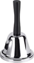 MROCO Loud Hand Bell, Silver Steel Dinner Bells for Classroom, Food Line, Alarm