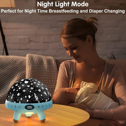 ZKYQSHDHX 29 Night Lights for Kids Room with Sound Machine.Kids White Noise Machine with Soothing Sounds for Baby