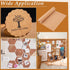 BENECREAT 137.8x15.7 Inch Cork Board Roll, 1mm Thick Rectangular Natural Cork Sheet for DIY Crafts