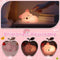 20 Dimmable Fox Lamp for Girls, Pink Silicone Squishy Fox Shaped, Mins Auto-Off Rechargeable Night Light, Fox Gifts