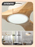 5" Kit,18W,5CCT 3000K/3500K/4000K/5000K/6000K Adjustable,120VAC LED Ceiling Fan Light Retrofit ETL Light Kit