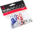 Chef Craft Select Wire Construction Clip, 6 Piece Set, White/Red/Blue