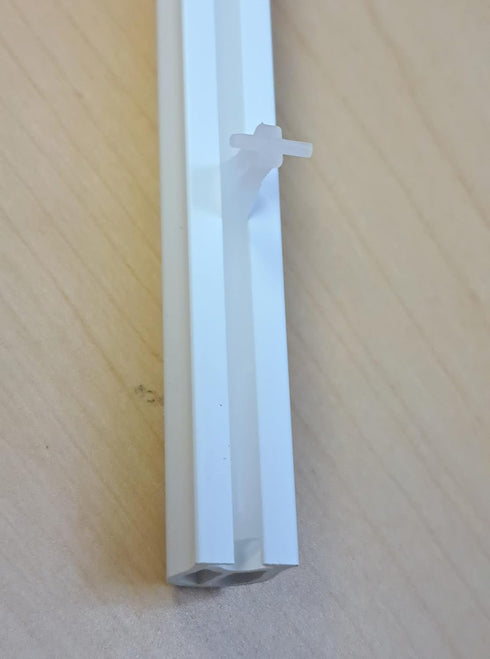 Blind Shade Repair 10. (2 3.25" Qty Shutter Repair Slider Connector for Polysatin Shutter Connect Center spacing)