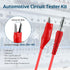 35PCS Set Box,5 Clips,5 Back Probe Kit Automotive Test Leads with Storage Large Alligator Wire Piercing Probes,Flexible