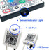44 24V FONEWE Key RGB LED Strip Lights IR Remote Control, Remote Receiver RGB LED Light Strip, Power Adapter for LED