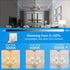 G9 LED Bulb Dimmable 8W G9 Bi Pin Base Bulb Daylight White 6000K 800LM 120V T4 Chandelier Lighting Equivalent 75W 80Watt Halogen Bright Light (Pack of 5) by BROLSKUN
