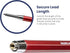 Pacific Arc Premium Red Technical Stainless Steel 5.6mm Clutch Lead Holder