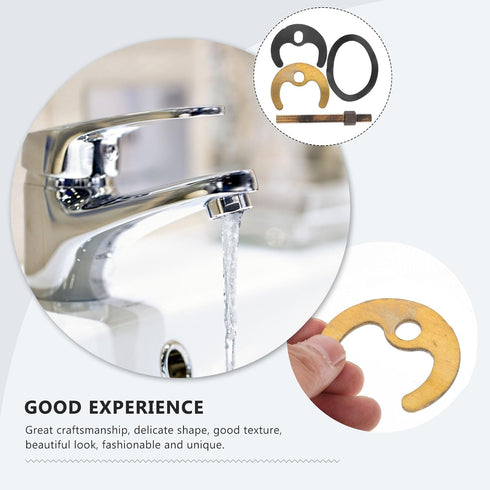HEMOTON 2 Sets Horseshoe Mounting Accessories Kitchen Faucet Installation Kit for Repairing Faucet Sink