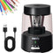 Electric Pencil Sharpener Heavy Duty Blade, Rechargeable Battery Powered for 6-8mm Colored Pencils, Auto Stop