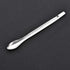 uxcell Micro Scoop 105mm Stainless Steel Reagent Sampling Lab Spoon, 10Pcs