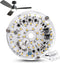 Frandilo 4inch Ceiling Fan LED Light Replacement 6000K, 18W LED Retrofit Kit Dimmable
