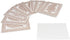 Purpledip Paper Card-Envelope Pack (Set of 10) 'Serenity' - Handmade Organic Paper Cards