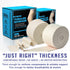 3.5" 11 EVERLIT Elasticated Tubular Support Bandage | Stockinette Tubing for Large Arm, Knees, Legs | Light to Moderate