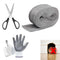 Steel Wool for Mice Control, 1 Pack, 3.2"x12ft Wool, Gap Filler for Home & Garage