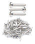 200PCS Truss Head Phillips Self Tapping Sheet Metal Screws - #8 x 1 Inch Stainless Steel for Woodworking
