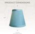 CS-1006-5BLU, 3 5 4.5 Royal Designs, Inc. Empire Chandelier Shade Blue, x x