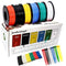 JoohcUngir 150Ft 18 Gauge Wire 6 Colors Electrical Wires 18AWG 600V Tinned Copper
