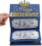 HOMANGA Birthday Money Envelope for Cash Gifts, Surprise Cash Holder for Men, Women, Kids, Blue Gold