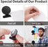 VNDUEEY 50 Pack Black Magnetic Clips, Refrigerator Magnets with Clips, Magnet Clips for Whiteboard at Home & Office