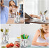 WAVEYU Desk Pen Holder Organizer, Cute Pencil Holder Cup, Multi-Functional Makeup Brush Holder for School Office