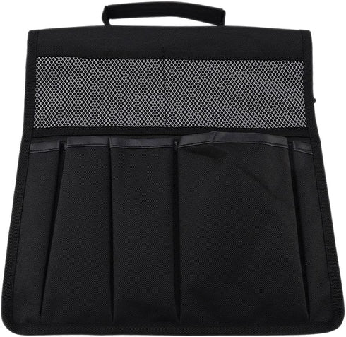 600D (#02) Haofy Garden Kneeler Pouch, Green Oxford Cloth Bench Kneeling Bag with Multiple Storage Pockets for Indoor