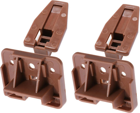 Seweder 10PCS 1 Drawer Slide Track Guide Glide for Center Mount Drawer for Dressers and for Nightstand for Kenlin