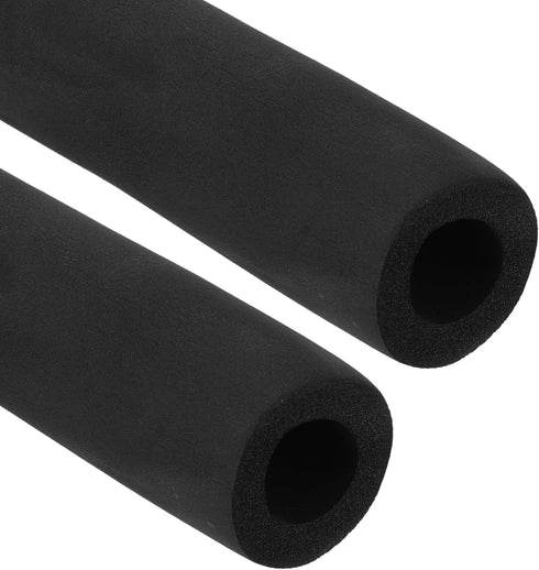 PATIKIL 1"(25mm) ID x 6Ft Pipe Insulation Foam Tube - 2 Pack Pipe Cover Wrap Roll Bar Padding for HVAC Outdoor Air