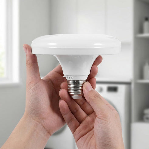 E27 Bulbs, Bulbs 24W 220V 4.7 inch, E27/26 (1 Pack) DOITOOL UFO Garage Light LED Light Equivalent Efficient, Standard