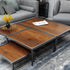 Yenhome 24"x118" Brown Wood Contact Paper, Peel and Stick Vinyl Wrap for Countertops, Waterproof Wood Wallpaper