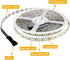 IP65 3500K 16.4ft 300leds 5050 SUPERNIGHT RGBWW LED Strip Light Waterproof RGB Color Changing Rope Lighting with Warm