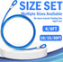 NAZOU 10FT 3/16 Inch -1 Pack Steel Security Cable with Loops - Flexible Wire Rope Versatile & Weatherproof Safety Cable