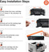v4ink Compatible CE255A Toner Cartridges for HP 55A 55X, Black Ink for HP P3015 Series