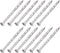 50Pcs Fence Deck Nails (51mmx3mm), 304 Stainless Steel Spiral Shank Deck Nail for House Repairing, Silver
