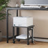 TUTOTAK 2 PS01BY001 Tier Printer Stand, Rolling Printer Cart with Power Outlets and USB Ports, Mobile Printer Table