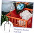 Handheld Shopping Basket Replacement Handle - Durable Grip for Carts