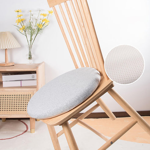 Greenjin 14" Round Bar Stool Cushion, Anti Slip Memory Foam Chair Cushion, Circle Stool Pad, Detachable Chair Pad