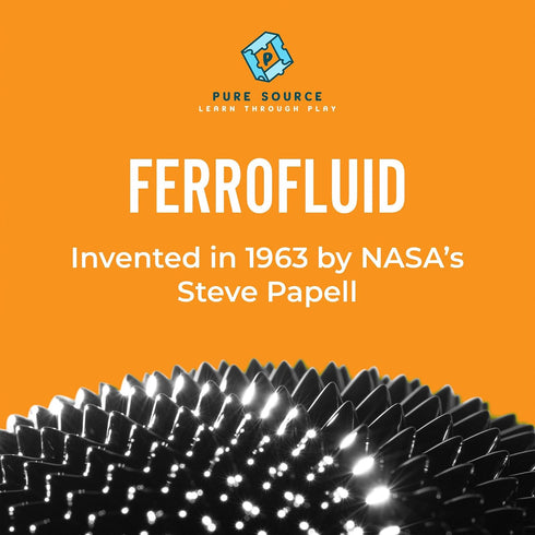 Ferrofluid Magnetic Display Science Education Magnetism Kit Interactive Liquid Metal Physics Demonstration Executive