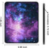 Auhoahsil Mouse Pad, Square Outer Space Mousepad Anti-Slip Rubber Mat with Durable Stitched Edge for Office Gaming,
