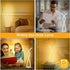 Daymeet Table Lamp for Bedroom, Dimmable Bedside Lamps with Remote and APP Control for Kids Room and Living Room.