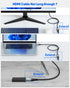 4K 3FT 2-Pack 3D, 2.2 PS5, HDMI Extender Cable HDMI Extension, High Speed HDMI Male to Female Adapter Supports ARC