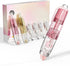 Four Candies 2PCS Refillable Retractable White Out Correction Tape with 4 Extra Refills, Mini Aesthetic Applicator